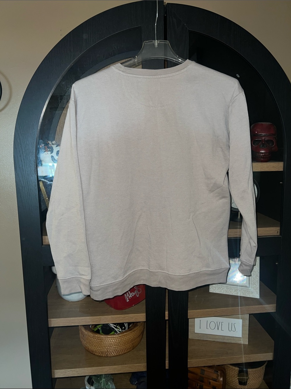 NATURAL LIFE Neutral Crewneck Tee - Light Taupe S EUC - Picture 11 of 13